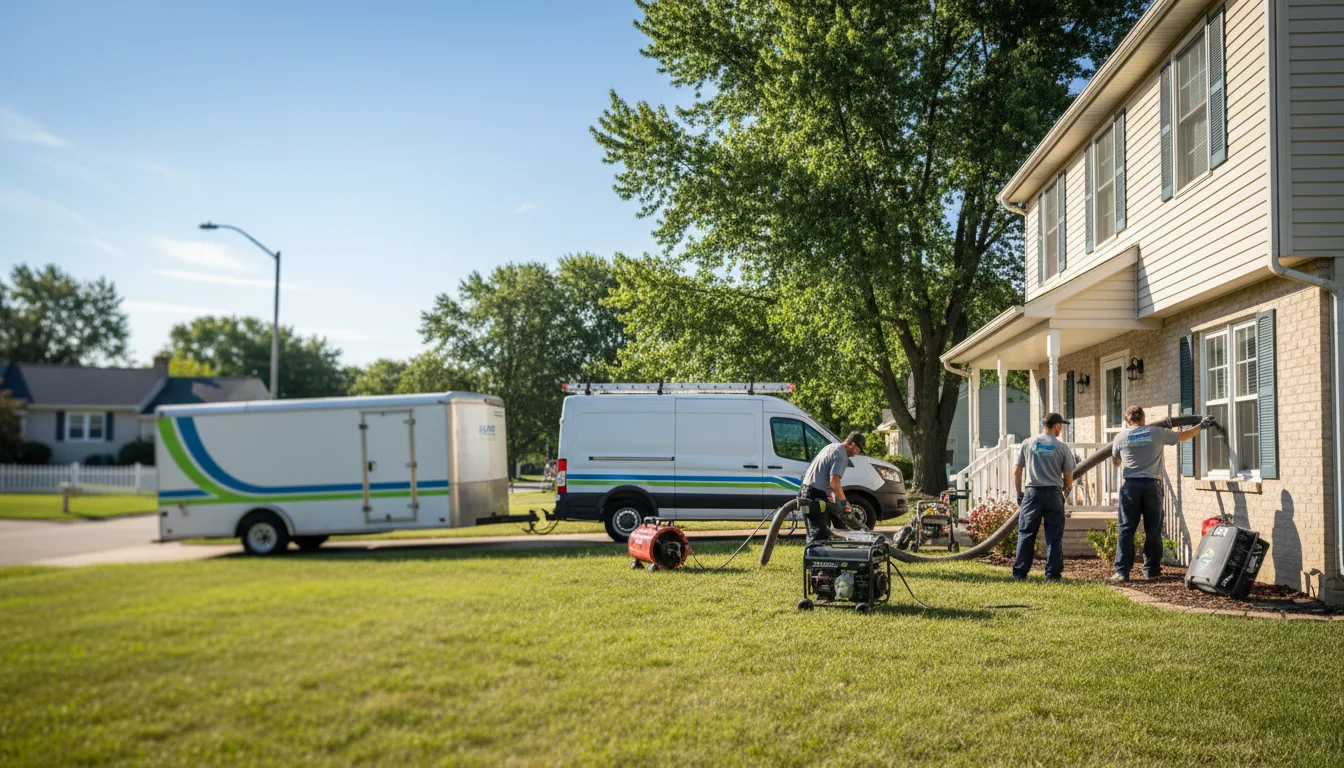 Flooded Basement Restoration And Cleanup With Repair in Alanson, MI near me